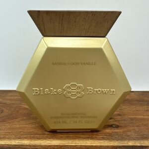 Blake‎ Brown Sandalwood Vanille Fundamental Strengthening Shampoo 14oz